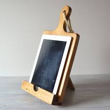 20 Futuristic Kitchen Gadgets For A Smart Cooking Experience Wood Ipad Stand Ipad Stand Rustic Wood