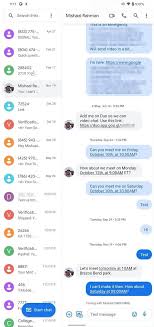 How to send sms messages from your the mighty text service can also send text messages from android tablets. Google Messages Could Soon Get A Revamped Tablet Ui And Handy New Feature Android Central