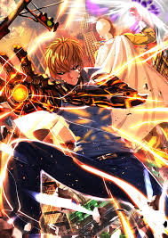 1125x2436 one punch man ok iphone xsiphone one punch man saitama sonic genos 4k wallpaper 112. Hd Wallpaper One Punch Man Genos Wallpaper Flare