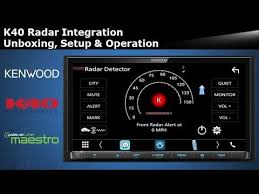 Escort radar detector with bluetooth. Kenwood K40 Idatalink Radar Integration Unboxing How To Setup Operation World S First Youtube