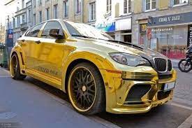 Bmw X6 M Hamann Gold Motor