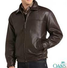 Wholesale Dark Brown Leather Jackets Suppliers Custom Leather Jackets Dark Brown Leather Jacket Brown Leather Jacket
