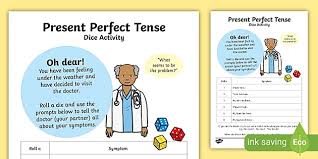 Picture perfect is a movie by feature films for families. Present Perfect Tense Dice Activity Teacher Made