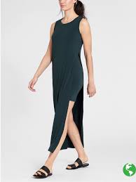 Gaia Tee Dress Athleta Tee Dress Flattering Dresses Clothes For Women