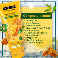 There are many varieties of masks. Winner Announcement Thank You Freeman Beauty Malaysia Facebook