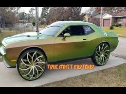 Maybe you would like to learn more about one of these? True Gritt Customs Outrageous Paint Job Dodge Challenger On 30s Youtube Dodge Challenger Dodge Challenger Custom Challenger
