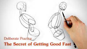 Deliberate Practice The Secret Of Getting Good Fast Drawings Anatomy For Artists Human Anatomy For Artists