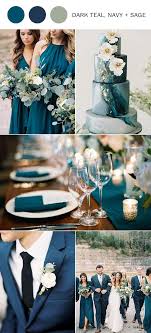 Fall Wedding Ideas 6 Dark Teal Wedding Colors For 2021 Oh Best Day Ever In 2020 Dark Teal Weddings Teal Wedding Colors Teal Wedding