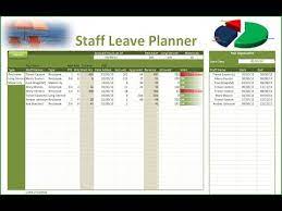 Upper left roasters is a minimalist designer's dreams come true. Excel Leave Planner Staff Leave Planner Youtube