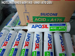 Phân phối sỉ rẻ keo Silicone Acid 175 Aposil chất lượng
