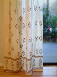 Red Floral Curtains Yellow India Poppy Floral Curtains Printed Curtains Bohemian Curtains