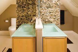 A vanity offers storage space to your bathroom. Back To Back A Vanity Solution For A Loft Bathroom Builder Magazine