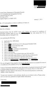 However, a cover letter helps to introduce . Got I797e Notice Of Acction Rfe Need Help Removing Conditions On Residency General Discussion Visajourney