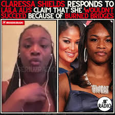 Claressa Shields Responds to Laila Ali's Comments