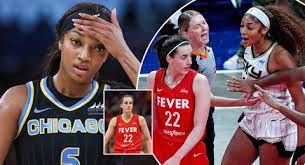 White gyal' diss sparks WNBA DRAMA! as Angel Reese throws shade at Caitlin  Clark in savage