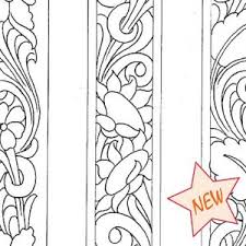 Lone tree leather works creates their own unique floral and geometric belt patterns hand tooled the tooling pattern on a custom leather belt is the design that is installed down the center portion of the belt. Belt Tooling Patterns Archives Don Gonzales Saddlery