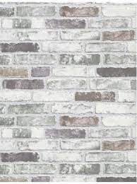 These bedroom wallpaper ideas will elevate your bedroom with character and style. Faux White Grey Brick Wallpaper Baksteen Behang Nep Bakstenen Muren Behang