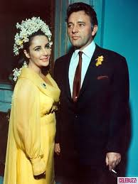 Elizabeth Taylor And Richard Burton S First Wedding Day Elizabeth Taylor Jewelry Celebrity Bride Untraditional Wedding Dress