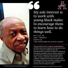 In honor of Black History Month, this Friday for Career Tech, meet Mr. Roy  Clay, Sr., a pioneer in Computer Science. #GoBucs #AnchoredInExcellence  #BucNation @cobbschools