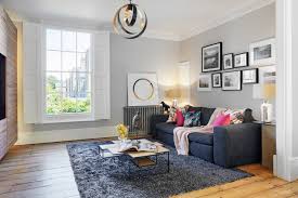 Grey furniture gives the feeling of reduced space. Happy House By Daniel Hopwood Light Grey Living Room Eclectic Design Daniel Hopwood Architecture And Interior Design London