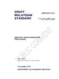 Set data ini menunjukkan statistik malaysian standards (ms). Malaysian Standard Ms1500 2009 Hygiene Foods