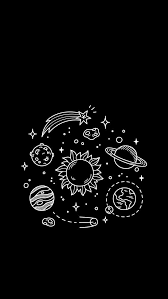 Black And White Phone Wallpaper Design 