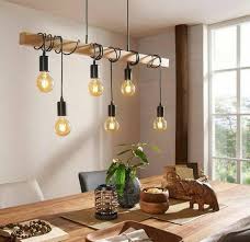Coloque su luminaria colgante preferida y combínela con luminarias de pared y de pie. Luz Colgante De Haz De Madera Lampara De Arana De Madera Etsy Lamparas Para Sala Comedor Iluminacion De Comedor Lamparas De Techo Vintage