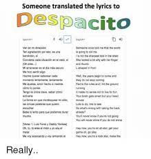 Hey guys hope you liked the spanish/english despacito song.im half spanish if you guys didn't know and if you liked the video. Lyrics Center Despacito Lyrics English And Spanish Mix