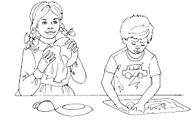 Dry dishes picture for classroom / therapy use: April 7 No Housework Day A Year Of Holidays