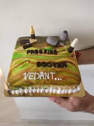 Design fantastic cake logos for free. Marble Effect With Free Fire Theme Cake In Pune Cakexpo