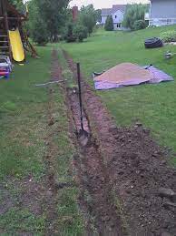 Solve Yard Drainage Issues Drain Tile Install 5 Steps Yard Drainage Backyard Drainage Drainage Solutions Landscaping