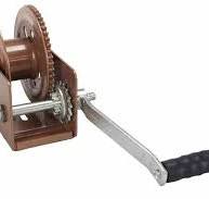 Manual Hand Crank Winch - 600 Lbs Lifting Force - Replacement Winch for  Light Masts