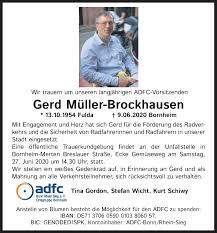 Der fc bayern trauert um gerd müller. Traueranzeigen Von Gerd Muller Brockhausen Wirtrauern