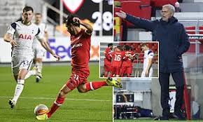 Spurs in the europa league: Royal Antwerp 1 0 Tottenham Lior Refaelov Spoils Jose Mourinho S Trip To Belgium Daily Mail Online