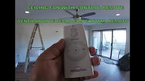 Top picks related reviews newsletter. How To Reprogram A Minka Aire Ceiling Fan Como Reprogramar Un Ventilador Control Remoto 2020 Youtube