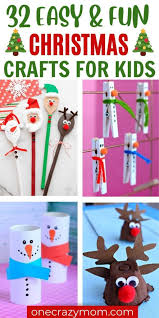 ‪Easy Christmas Crafts for Kids - 20+ Christmas Craft Ideas for Kids‬‏