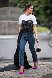 But after a year of relegating jeans to the back of the closet, it may be tough to find. How To Wear T Shirts 13 Cute Ways To Style Your Tees
