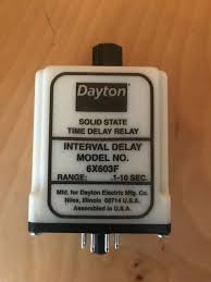 Order dayton encapsulated timer relay, 1a, solid state, 5wml9 at zoro.com. Dayton 6x603f Solid State Time Delay Relay T36488