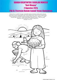 Jual buku kreasi kreatif untuk sekolah minggu kelas kecil rp 105 000. Catatan Sigal Bahan Kreativitas Sekolah Minggu 2 Agustus 2015 Pia St Theresia Kanak Kanak Yesus Kumetiran