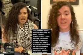 Palestinian Rachel Dolezal' outed as white woman of 'significant privilege and wealth'