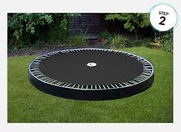 Putting a trampoline in the ground means that it will be less intrusive in your yard regardless of its size. Diy Trampoline Installation In Ground Capitol Trampoline Diy Assembly
