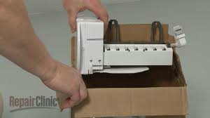 The refrigerator makes ice, but the dispenser is not working. Refrigerator Not Making Ice Ge Fridge Repair Wr30x10093 Youtube