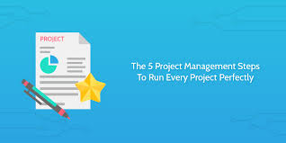 the 5 project management steps to run every project