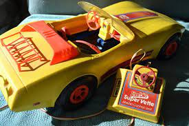 Remote Control Barbie Car Large Vintage Barbie Corvette Etsy Barbie Car Barbie Vintage Barbie