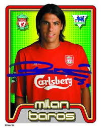 People who liked milan baros's feet, also liked Milan Baros Topps Football Stickers Slovan Liberec Premier League