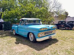 Image result for Blue 1960 Truck