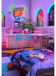 Forever 80 S Photographic Print By Dennybusyet In 2020 Retro Room Aesthetic Room Decor Aesthetic Bedroom