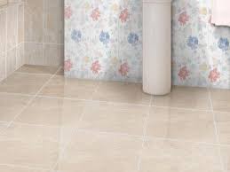 Flores Beige Shiny Ceramic Floor Tile 430 X 430mm Tile Floor Ceramic Floor Tile Bathroom Floor Tiles