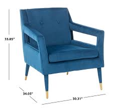 Ach4505c Accent Chairs Furniture By Safavieh Upholstered Accent Chairs Tufted Accent Chair Upholster
