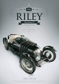 Riley Aero Special Super Cars British Racing Green Roadsters